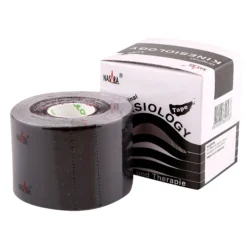 Nasara Kinesiologie Nastro 1 Rotolo - Nero