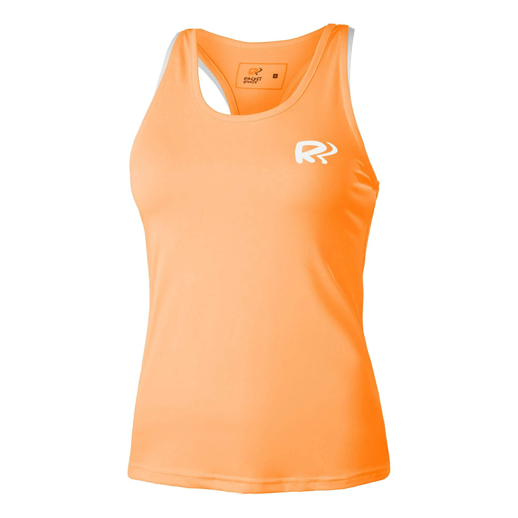 Racket Roots Teamline Canottiera Donna - Arancione 1 Racket Roots Teamline Canottiera Donna - Arancione