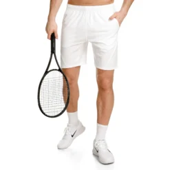 The Indian Maharadja Kadiri 9in Pantaloncini Uomini - Bianco -Negozio di articoli sportivi da tennis 00016000 0 5