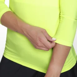 Racket Roots Teamline Manica Lunga Donna - Giallo -Negozio di articoli sportivi da tennis 00022000 17