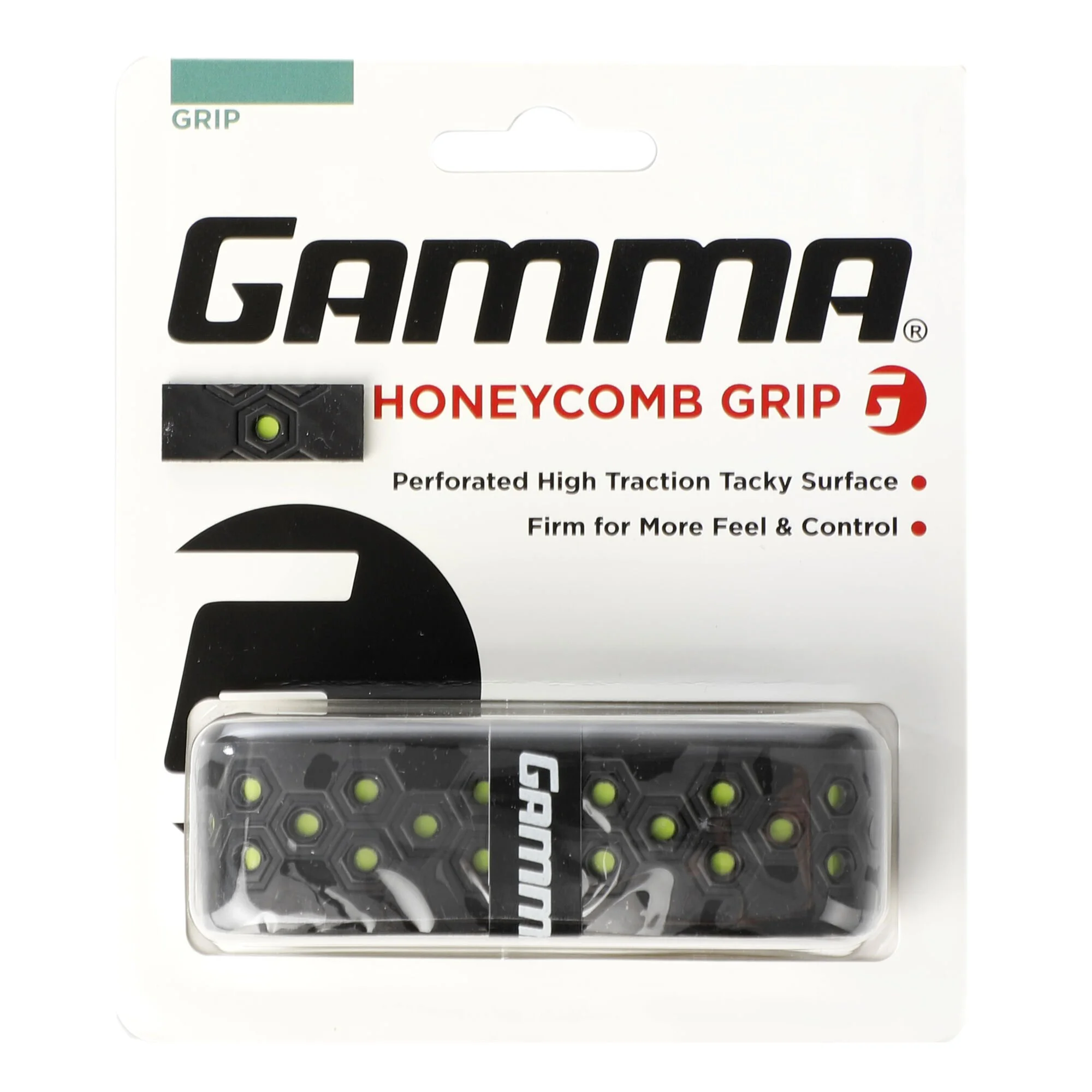GAMMA Honeycomb Cushion Grip Confezione Da 1 - Nero, Verde 1 GAMMA Honeycomb Cushion Grip Confezione Da 1 - Nero, Verde