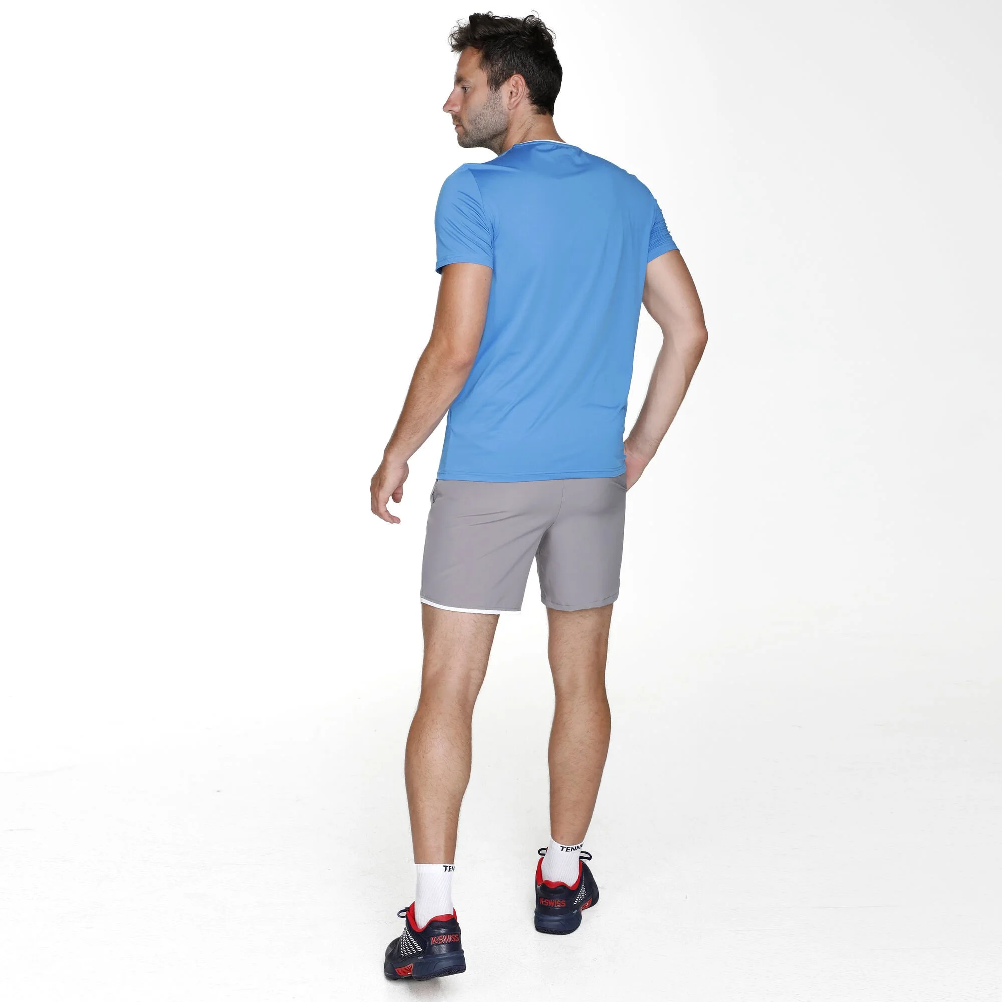 Racket Roots Teamline Maglietta Uomini - Blu 4 Racket Roots Teamline Maglietta Uomini - Blu - immagine 4