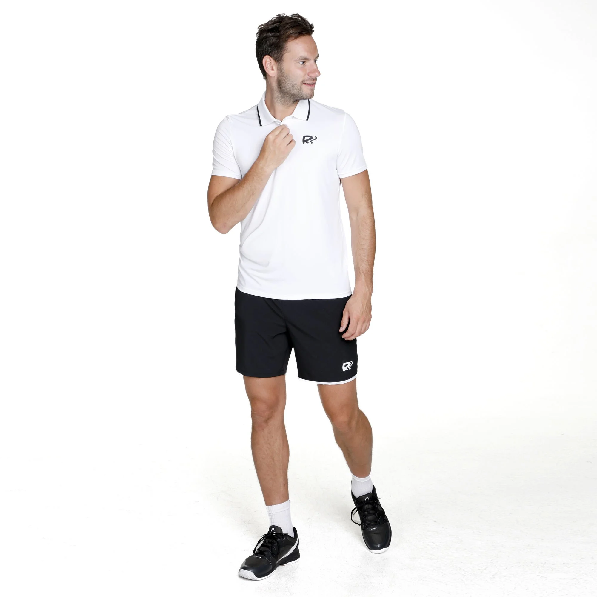 Racket Roots Teamline Polo Uomini - Bianco 3 Racket Roots Teamline Polo Uomini - Bianco - immagine 3