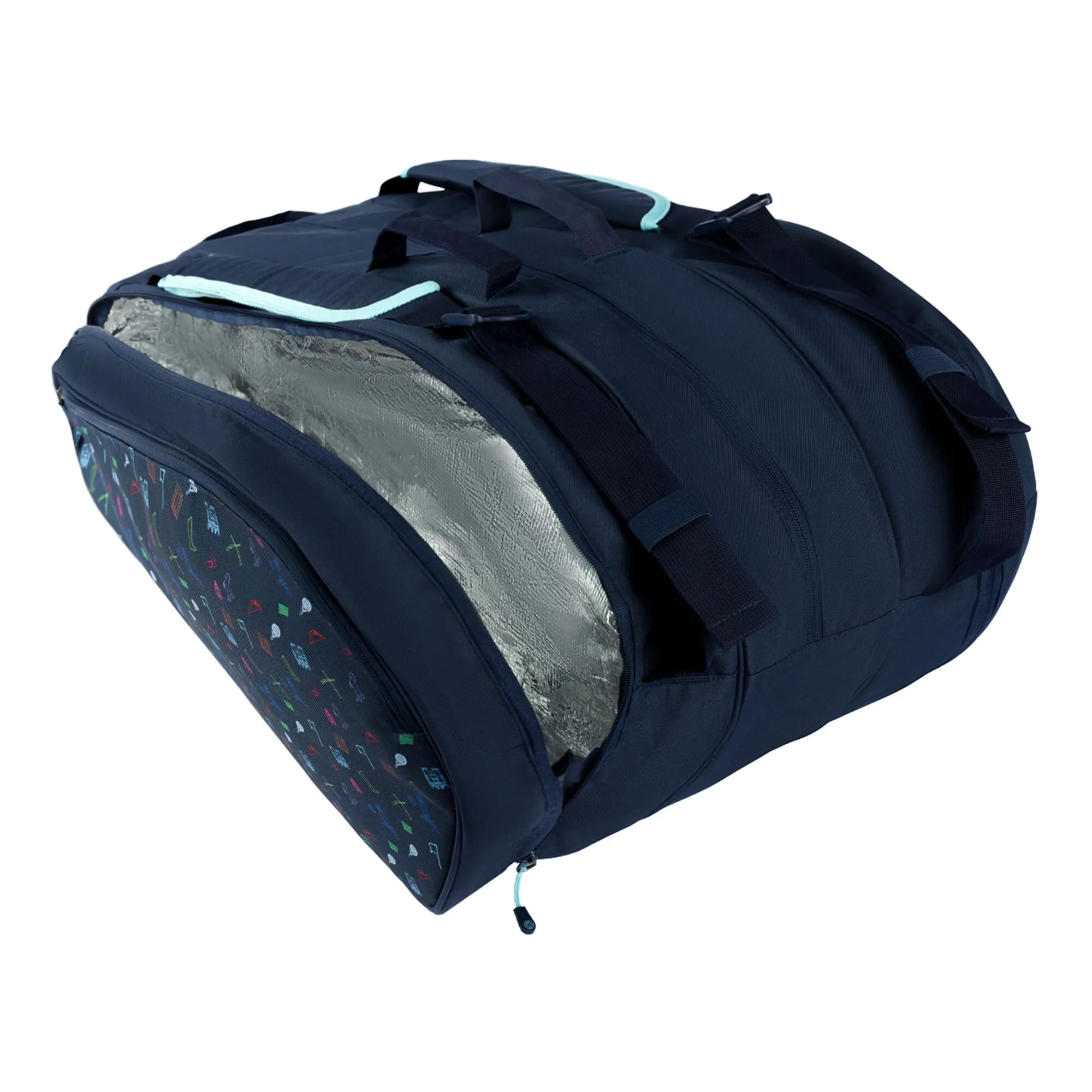 BIDI BADU Selecus Borsa Per Racchetta - Blu Scuro, Multicolore 3 BIDI BADU Selecus Borsa Per Racchetta - Blu Scuro, Multicolore - immagine 3