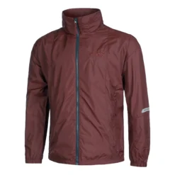 NOX Windbreaker Giacca Da Allenamento Uomini - Rosso Scuro