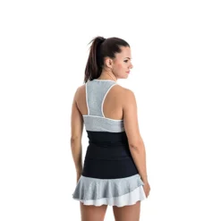 BB By Belen Berbel Suri Canottiera Donna - Nero, Grigio -Negozio di articoli sportivi da tennis 00089000 14