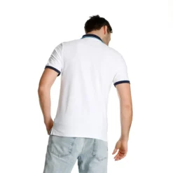 Australian Open AO Player Polo Uomini - Bianco, Blu Scuro -Negozio di articoli sportivi da tennis 00090000 0 4