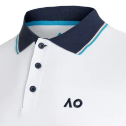 Australian Open AO Player Polo Uomini - Bianco, Blu Scuro -Negozio di articoli sportivi da tennis 00090000 10
