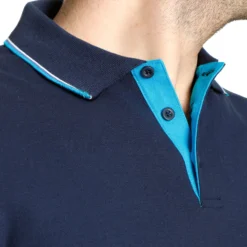 Australian Open AO Player Polo Uomini - Blu Scuro, Blu -Negozio di articoli sportivi da tennis 00091000 0 8