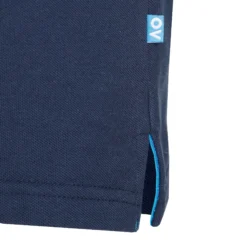 Australian Open AO Player Polo Uomini - Blu Scuro, Blu -Negozio di articoli sportivi da tennis 00091000 11