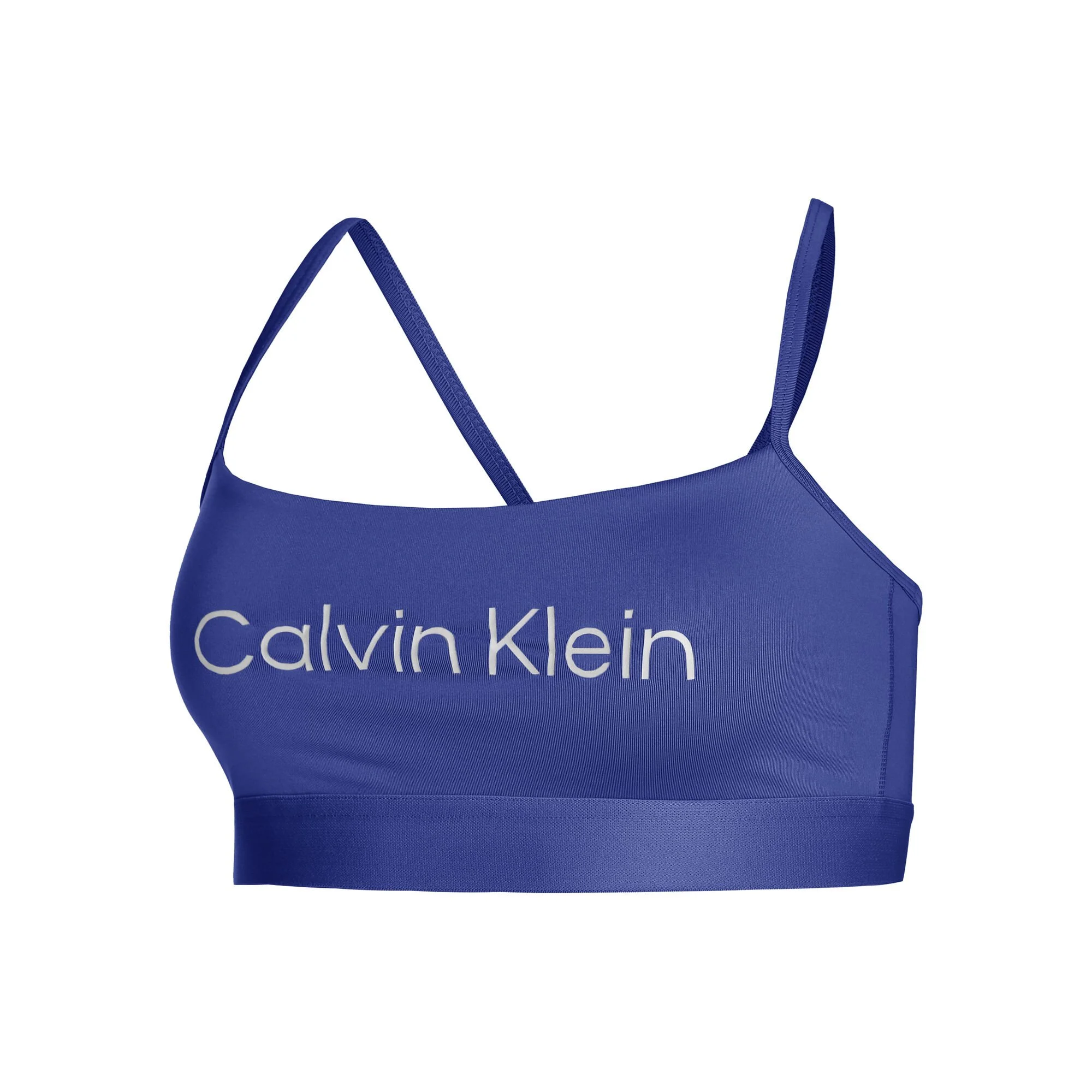 Calvin Klein Low Support Reggiseni Sportivi Donna - Blu 1 Calvin Klein Low Support Reggiseni Sportivi Donna - Blu