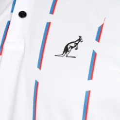 Australian Stripe In Ace Polo Uomini - Bianco -Negozio di articoli sportivi da tennis 00176000 10