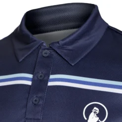 Quiet Please Ocean AOP Stripe Tournament Polo Uomini - Blu 12 Quiet Please Ocean AOP Stripe Tournament Polo Uomini - Blu -Negozio di articoli sportivi da tennis 00191000 11