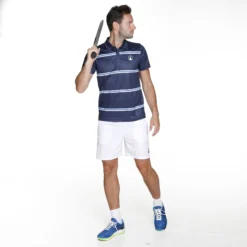 Quiet Please Ocean AOP Stripe Tournament Polo Uomini - Blu 13 Quiet Please Ocean AOP Stripe Tournament Polo Uomini - Blu -Negozio di articoli sportivi da tennis 00191000 13