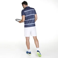 Quiet Please Ocean AOP Stripe Tournament Polo Uomini - Blu 14 Quiet Please Ocean AOP Stripe Tournament Polo Uomini - Blu -Negozio di articoli sportivi da tennis 00191000 14