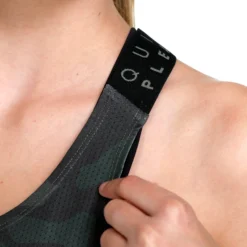 Quiet Please AOP Camou Serve&Volley Canottiera Donna - Cachi, Oliva -Negozio di articoli sportivi da tennis 00242000 18