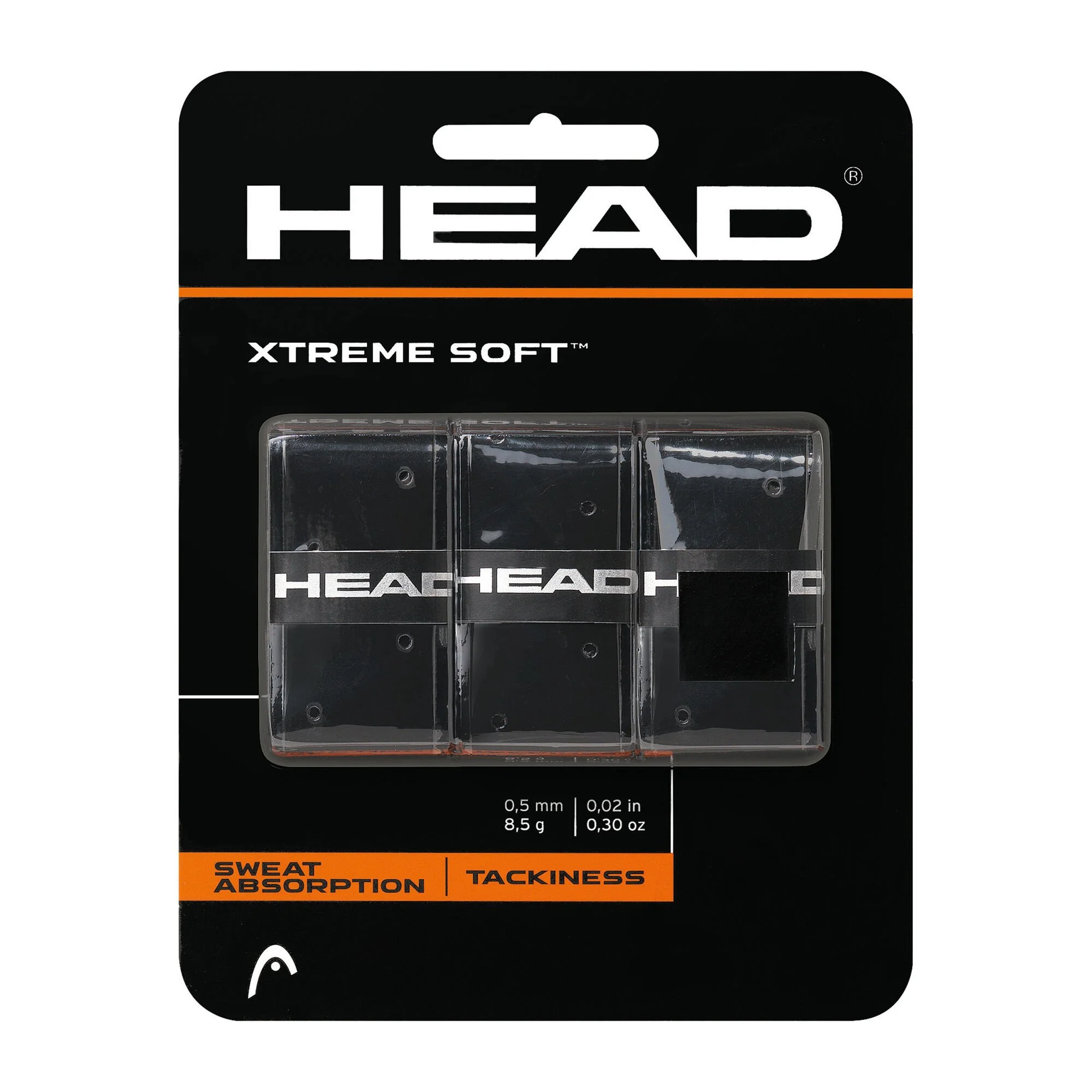 Head Xtreme Soft Confezione Da 3 - Nero 1 Head Xtreme Soft Confezione Da 3 - Nero