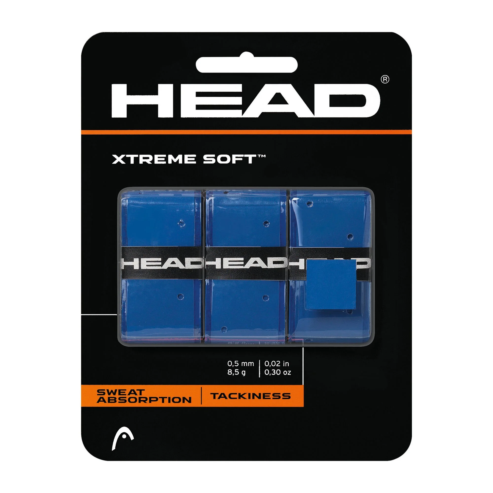 Head Xtreme Soft Confezione Da 3 - Blu 1 Head Xtreme Soft Confezione Da 3 - Blu