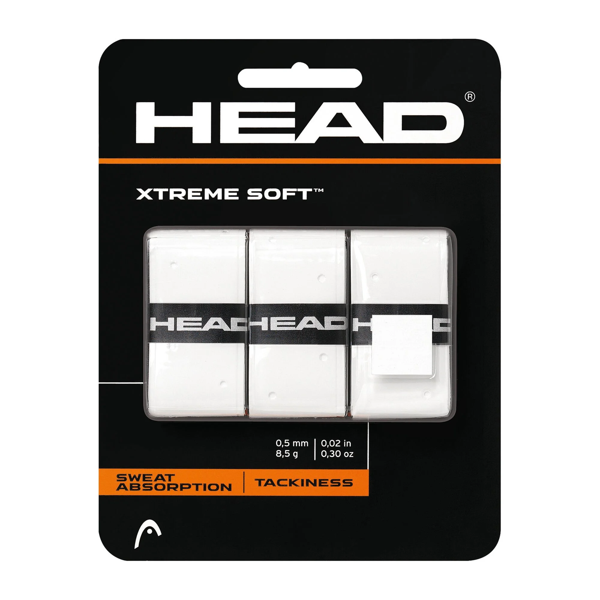 Head Xtreme Soft Confezione Da 3 - Bianco 1 Head Xtreme Soft Confezione Da 3 - Bianco