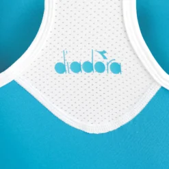 Diadora Court Abito Donna - Turchese, Bianco 8 Diadora Court Abito Donna - Turchese, Bianco -Negozio di articoli sportivi da tennis 00445000 11