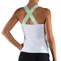 Endless Iconic Canottiera Donna - Bianco, Verde Chiaro -Negozio di articoli sportivi da tennis 00527000 14