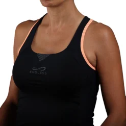 Endless Starlett Canottiera Donna - Nero -Negozio di articoli sportivi da tennis 00532000 16