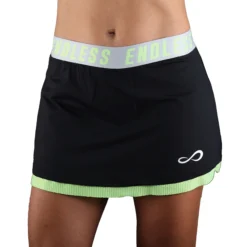 Endless Iconic Gonna Donna - Nero, Verde Neon -Negozio di articoli sportivi da tennis 00545000 13