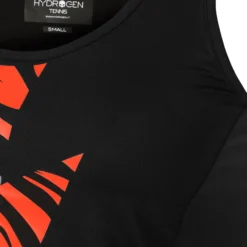 Hydrogen Tech Tiger Canottiera Donna - Nero, Arancione -Negozio di articoli sportivi da tennis 00765000 10