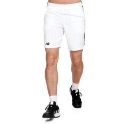 New Balance Tournament 9in Pantaloncini Uomini - Bianco -Negozio di articoli sportivi da tennis 00769000 0 5