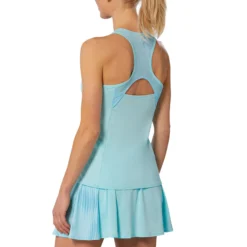 Mizuno Printed Canottiera Donna - Blu, Arancione -Negozio di articoli sportivi da tennis 00881000 14