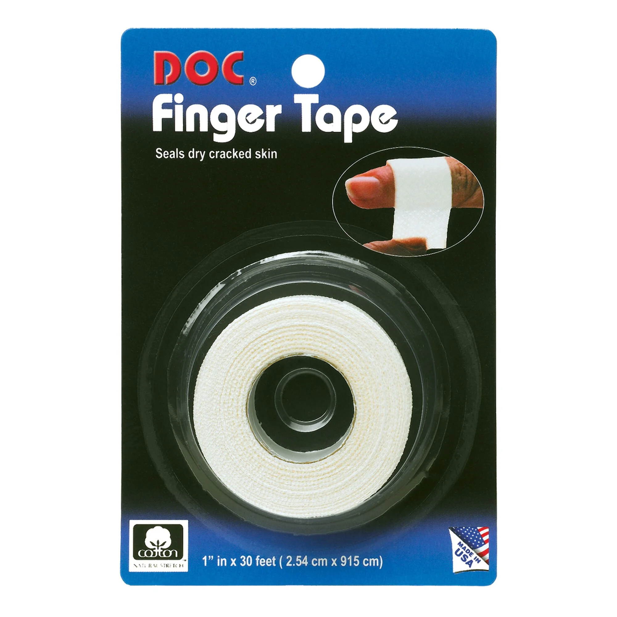 Tourna Finger Wrap Nastro 1 Rotolo - Bianco 1 Tourna Finger Wrap Nastro 1 Rotolo - Bianco