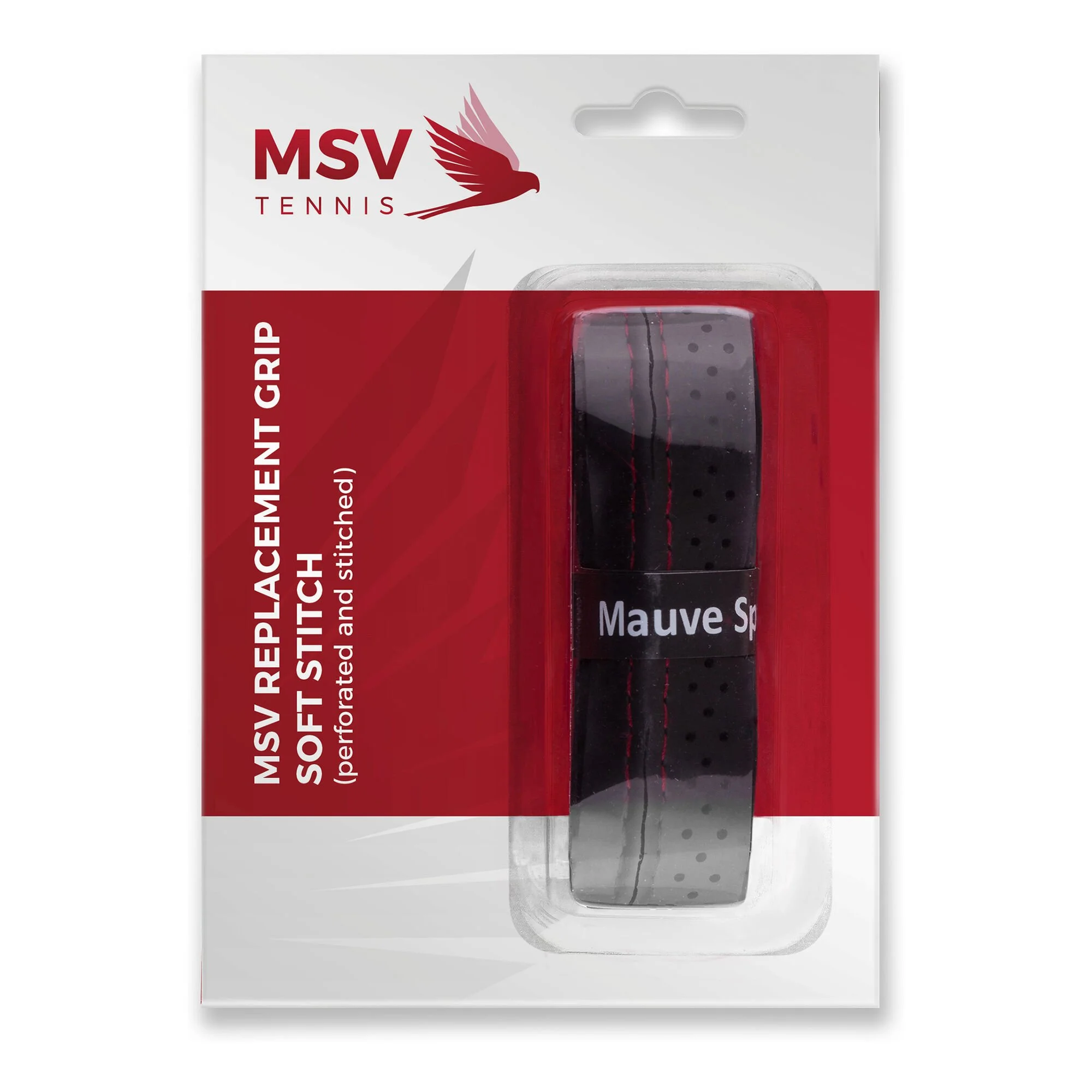 MSV Basic Grip Soft-Stich Perforated And Stitched Confezione Da 1 - Nero 1 MSV Basic Grip Soft-Stich Perforated And Stitched Confezione Da 1 - Nero