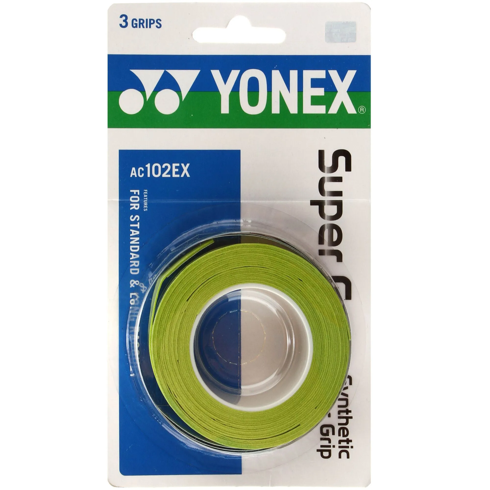 YONEX Super Grap Confezione Da 3 - Verde 1 YONEX Super Grap Confezione Da 3 - Verde