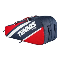 Tennis-Point Classic 6R Borsa Per Racchetta - Blu Scuro, Multicolore -Negozio di articoli sportivi da tennis 0122700000 0 6