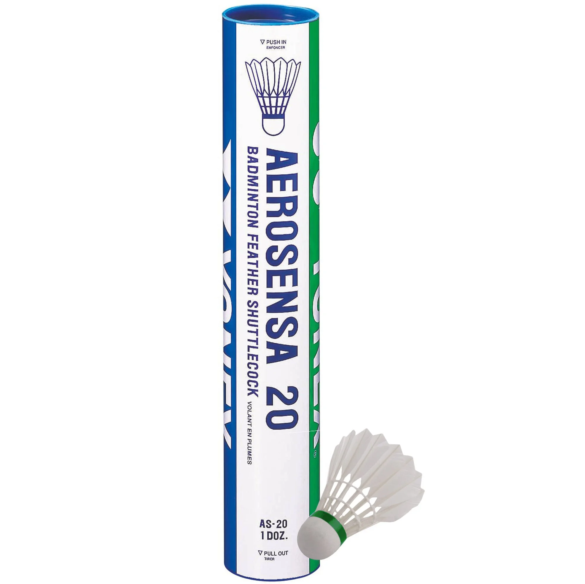 YONEX Aerosensa 20 Confezione Da 12 Medio 1 YONEX Aerosensa 20 Confezione Da 12 Medio