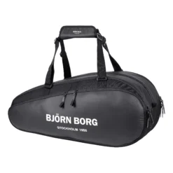 BJØRN BORG Ace Borsa Per Racchetta - Nero, Bianco -Negozio di articoli sportivi da tennis 0124300000 11