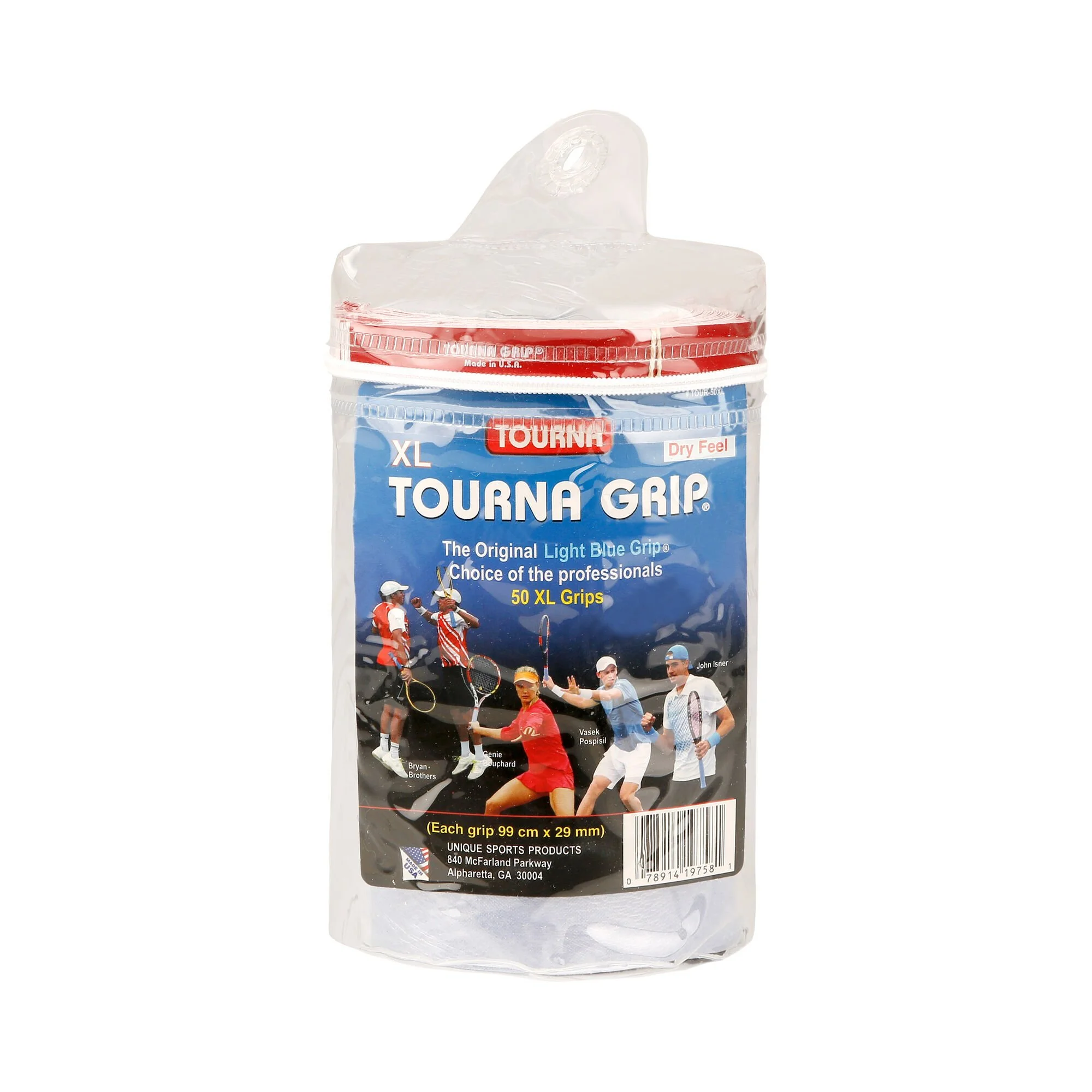 Tourna Grip Tour XL Confezione Da 50 - Blu 1 Tourna Grip Tour XL Confezione Da 50 - Blu