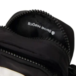 BJØRN BORG Center Crossover Borsa A Tracolla - Nero -Negozio di articoli sportivi da tennis 0128000000 11