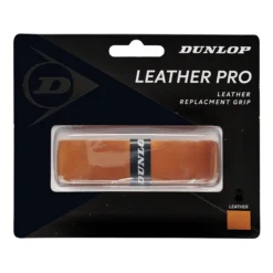 Dunlop Leather Pro Replacement Grip Confezione Da 1 - Marrone