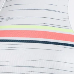 Lucky In Love Royale Stripe Rib Canottiera Donna - Bianco, Multicolore -Negozio di articoli sportivi da tennis 01304000 10