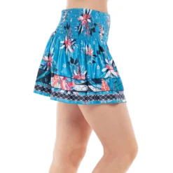Lucky In Love Long Beach Bound Smocked Gonna Donna - Blu, Multicolore -Negozio di articoli sportivi da tennis 01309000 15