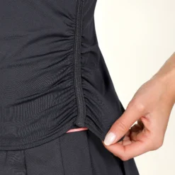 Lucky In Love Olympian V-Neck Canottiera Donna - Grigio Scuro, Albicocca -Negozio di articoli sportivi da tennis 01342000 0 5