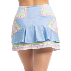 Lucky In Love Long Blossom Gonna Donna - Blu Chiaro, Multicolore 10 Lucky In Love Long Blossom Gonna Donna - Blu Chiaro, Multicolore -Negozio di articoli sportivi da tennis 01347000 14