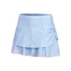 Lucky In Love Chambray Ruched Gonna Donna - Blu Chiaro
