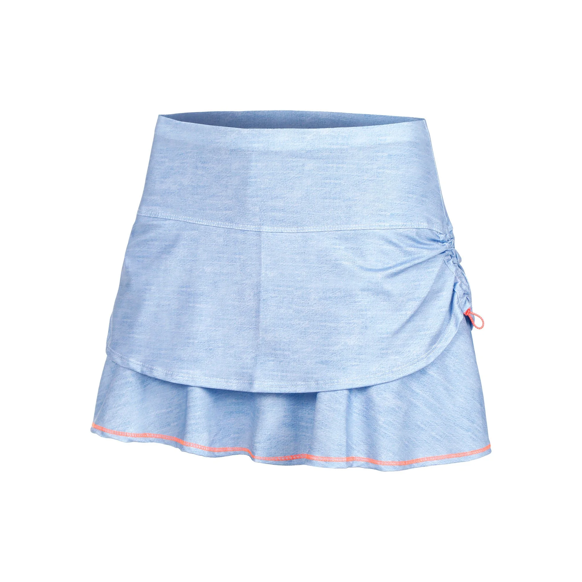 Lucky In Love Chambray Ruched Gonna Donna - Blu Chiaro 1 Lucky In Love Chambray Ruched Gonna Donna - Blu Chiaro