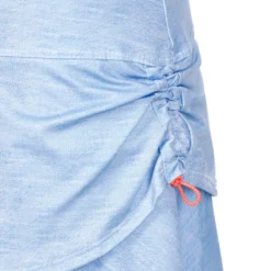 Lucky In Love Chambray Ruched Gonna Donna - Blu Chiaro 11 Lucky In Love Chambray Ruched Gonna Donna - Blu Chiaro -Negozio di articoli sportivi da tennis 01348000 11