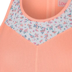 Lucky In Love Blossom Tie Back Canottiera Donna - Albicocca, Multicolore -Negozio di articoli sportivi da tennis 01352000 10