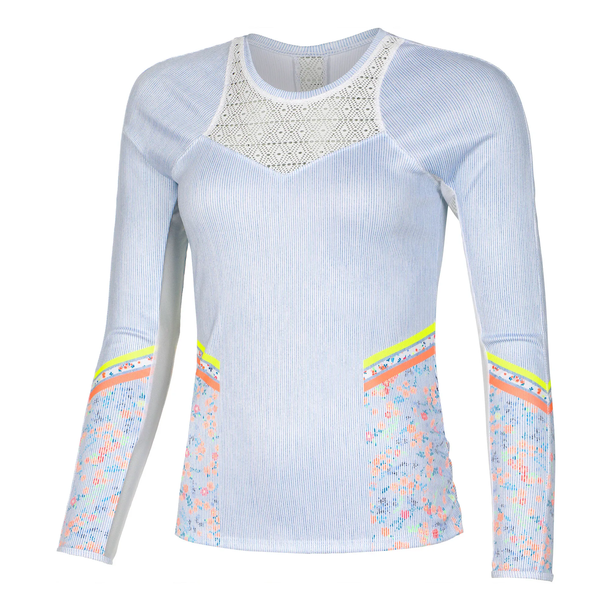 Lucky In Love Chambray Blossom Manica Lunga Donna - Blu Chiaro, Multicolore 1 Lucky In Love Chambray Blossom Manica Lunga Donna - Blu Chiaro, Multicolore