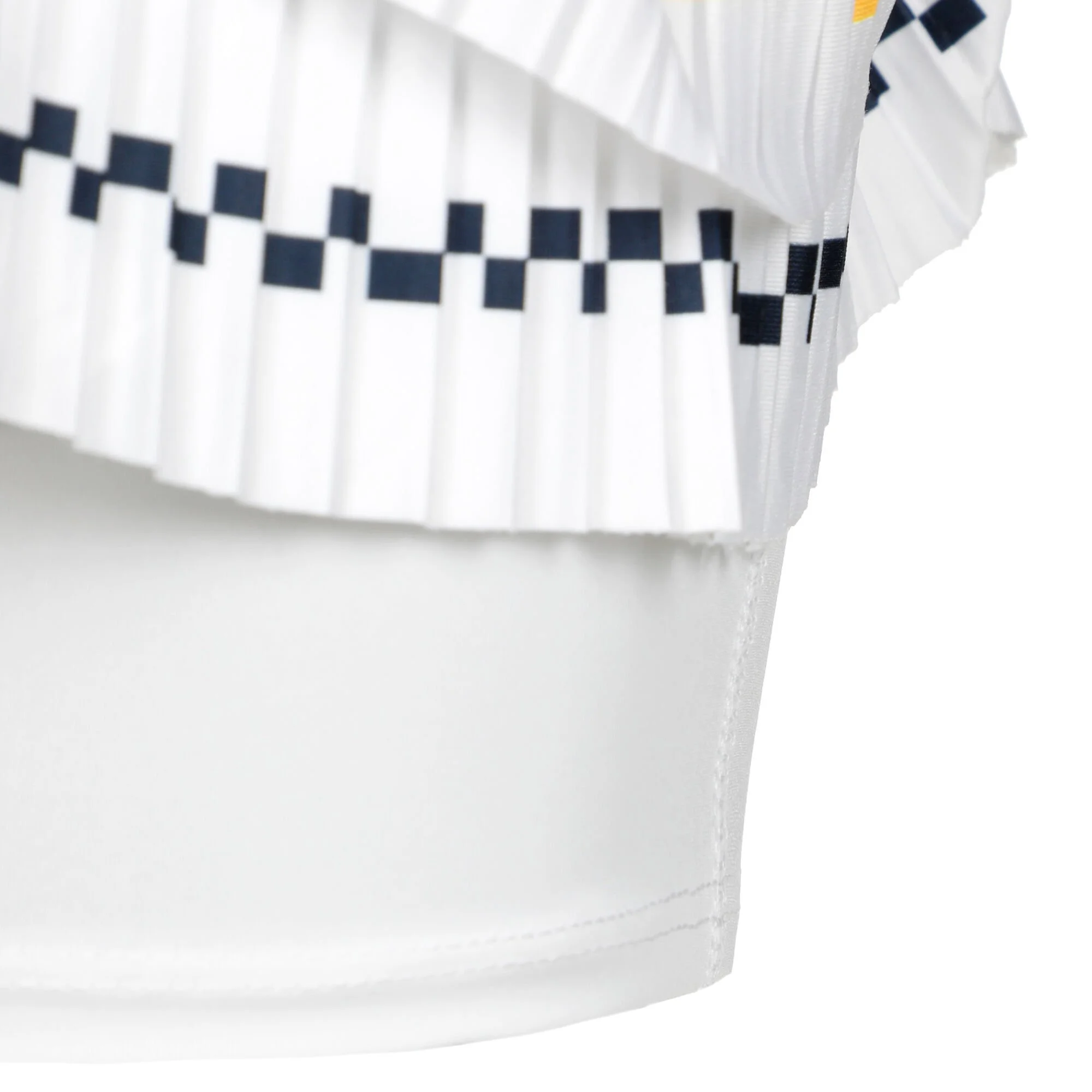 Lucky In Love Finish Line Pleated Gonna Donna - Bianco, Nero 3 Lucky In Love Finish Line Pleated Gonna Donna - Bianco, Nero - immagine 3