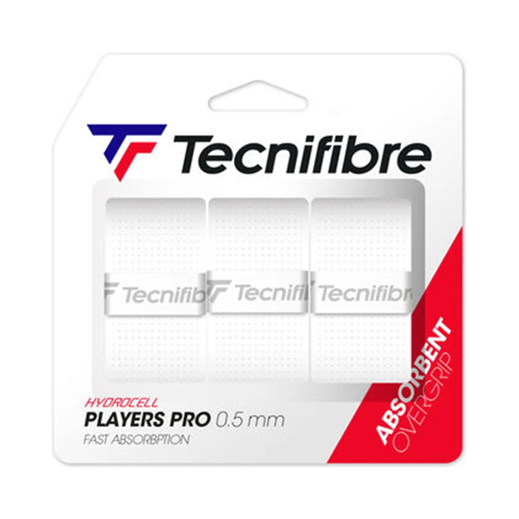 TECNIFIBRE Players Pro 3er Confezione Da 3 - Bianco 1 TECNIFIBRE Players Pro 3er Confezione Da 3 - Bianco